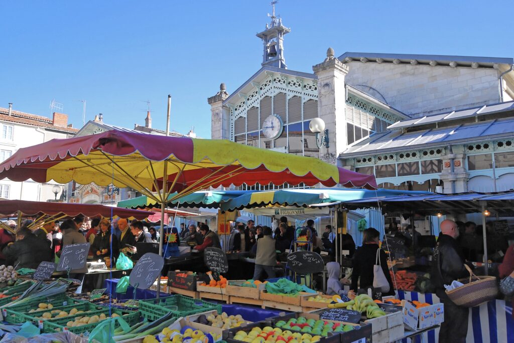 Marché - La Rochelle - centre ville - découverte - tourisme