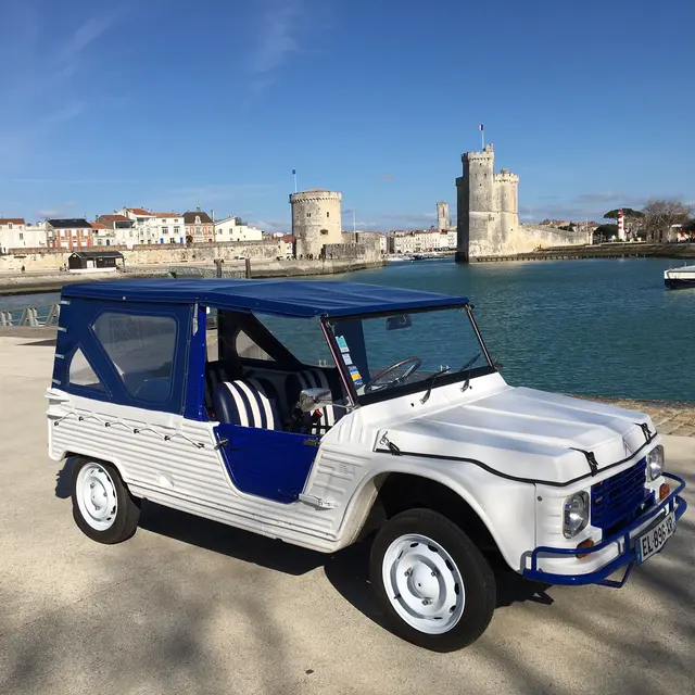 Location voiture - pas cher - méhari- La Rochelle